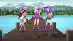 Size: 1280x720 | Tagged: safe, screencap, gloriosa daisy, princess celestia, princess luna, principal celestia, vice principal luna, equestria girls, legend of everfree