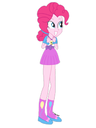 Size: 1536x2048 | Tagged: safe, artist:psshdjndofnsjdkan, pinkie pie, equestria girls, alternate hairstyle, solo