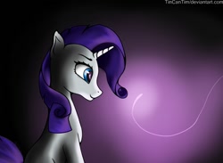 Size: 991x725 | Tagged: safe, artist:tincantim, rarity, pony, unicorn, female, horn, mare, solo, white coat