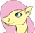 Size: 736x686 | Tagged: safe, artist:tempusfidgets, fluttershy, pegasus, pony, bust, earring, fluttershai, piercing, portrait, solo