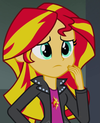 Size: 683x844 | Tagged: safe, screencap, sunset shimmer, equestria girls, rainbow rocks, cropped, solo