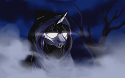 Size: 3304x2080 | Tagged: safe, artist:not-ordinary-pony, rarity, pony, unicorn, batman the animated series, batman: mask of the phantasm, cloak, clothes, crossover, dc comics, female, hoodie, mare, mask, phantasm, solo