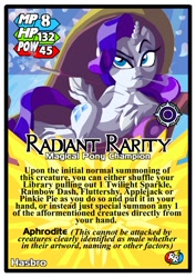 Size: 496x701 | Tagged: safe, artist:terry, rarity, pony, unicorn, card game, lounge chair, smoking, unshorn fetlocks