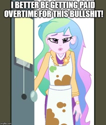 Size: 500x590 | Tagged: safe, princess celestia, principal celestia, eqg summertime shorts, equestria girls, subs rock, caption, image macro, vulgar