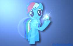 Size: 4000x2500 | Tagged: safe, artist:redshotcreation, derpibooru import, edit, rainbow dash, pegasus, pony, diamond, female, mare, minecraft, solo, wallpaper, wallpaper edit