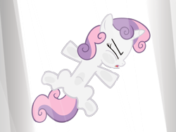 Size: 1600x1200 | Tagged: safe, artist:kuren247, derpibooru import, sweetie belle, against glass, solo