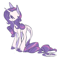 Size: 1022x973 | Tagged: safe, artist:chop4, rarity, pony, unicorn, female, leonine tail, mare, simple background, solo, transparent background, unshorn fetlocks