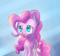 Size: 1098x1024 | Tagged: safe, artist:spontaneouspotato, pinkie pie, earth pony, pony, female, mare, solo