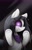 Size: 1920x3000 | Tagged: safe, artist:burnoid096, derpibooru import, oc, oc only, oc:scarlett, against glass, glass, glow, glowing eyes, looking at you, smiling, solo, underhoof