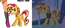 Size: 854x367 | Tagged: safe, sunset shimmer, human, pony, equestria girls, clothes, comparison, figure, humanized, japan, kotobukiya