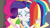 Size: 1280x720 | Tagged: safe, derpibooru import, screencap, applejack, pinkie pie, rainbow dash, rarity, better together, equestria girls, fomo, blushing, eyes closed, group hug, hug