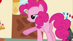 Size: 1100x618 | Tagged: safe, screencap, pinkie pie, pony, baby cakes, female, mare, plot