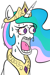 Size: 1068x1600 | Tagged: safe, artist:mr square, princess celestia, alicorn, pony, colored, enel, eneru, faic, female, mare, one piece, simple background, solo, transparent background