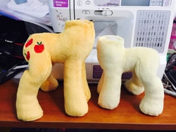 Size: 900x675 | Tagged: safe, artist:stevoluvmunchkin, applejack, headless, irl, photo, plushie