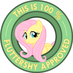 Size: 269x269 | Tagged: safe, artist:ambris, fluttershy, pegasus, pony, seal of approval, simple background, transparent background