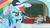 Size: 1920x1080 | Tagged: safe, derpibooru import, screencap, rainbow dash, snips, pegasus, pony, 2 4 6 greaaat, box, cap, chalkboard, clothes, female, folded wings, grin, hat, lidded eyes, male, poster, raised hoof, smiling, sweater, underhoof, whistle, whistle necklace, wings