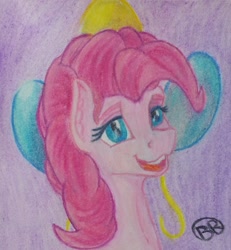 Size: 1815x1966 | Tagged: safe, artist:blastradiuss, pinkie pie, earth pony, pony, bust, portrait, solo