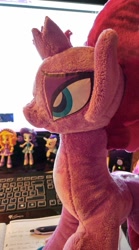 Size: 533x960 | Tagged: safe, artist:dixierarity, adagio dazzle, rarity, tempest shadow, pony, unicorn, my little pony: the movie, cute, figure, handmade, plushie