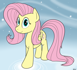 Size: 1732x1588 | Tagged: safe, artist:rapidstrike, fluttershy, pegasus, pony, solo, starry eyes, wingding eyes