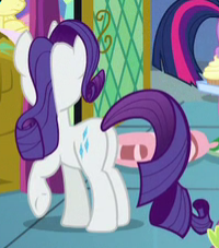 Size: 200x227 | Tagged: safe, screencap, rarity, pony, unicorn, school daze, cropped, plot