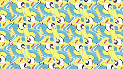 Size: 1366x768 | Tagged: safe, derpibooru import, lemon hearts, background pony, filly, flask, flaskhead hearts, science, trypophobia, wallpaper