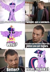 Size: 671x960 | Tagged: safe, derpibooru import, twilight sparkle, twilight sparkle (alicorn), alicorn, pony, alicorn drama, beating a dead horse, drama, female, mare, mary sue, old drama, op is a cuck, op is trying to start shit, snickers