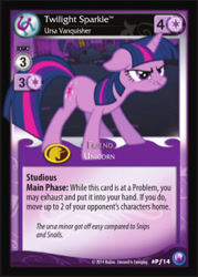 Size: 248x346 | Tagged: safe, derpibooru import, twilight sparkle, canterlot nights, card, ccg, enterplay, mlp trading card game