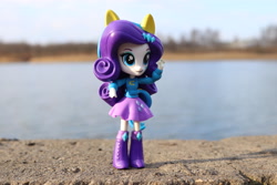 Size: 6000x4000 | Tagged: safe, artist:artofmagicpoland, rarity, equestria girls, doll, equestria girls minis, hello, toy, waving