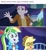 Size: 716x776 | Tagged: safe, derpibooru import, applejack, dirk thistleweed, rainbow dash, accountibilibuddies, accountibilibuddies: rainbow dash, better together, choose your own ending, equestria girls, female, implied lesbian, implied raridash, implied rarijack, implied shipping, male, spanish, translation in description