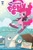 Size: 1054x1600 | Tagged: safe, artist:katiecandraw, idw, pinkie pie, earth pony, pony, shark, spoiler:comic, spoiler:comic42, cover, happy days, jumping the shark, the fonz, water skiing