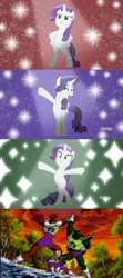 Size: 456x1024 | Tagged: safe, screencap, rarity, pony, unicorn, fake it 'til you make it, cooler's armored squadron, doore, dragon ball z, meme, neiz, pose, sauza