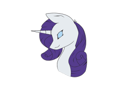 Size: 2048x1536 | Tagged: safe, artist:fvresym, artist:icey-wicey-1517, rarity, pony, unicorn, bust, colored, eyes closed, eyeshadow, female, makeup, mare, simple background, solo, transparent background