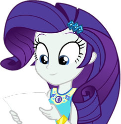 Size: 1032x1056 | Tagged: safe, artist:thebarsection, rarity, better together, equestria girls, clothes, female, paper, simple background, solo, test, transparent background