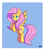 Size: 3440x3840 | Tagged: safe, artist:leslers, fluttershy, pegasus, pony, female, mare, simple background, solo