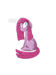 Size: 1234x1645 | Tagged: safe, artist:cremebean, pinkie pie, earth pony, pony, female, mare, pink coat, pink mane, pinkamena diane pie, solo