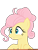 Size: 2400x3200 | Tagged: safe, artist:red-flareon, fluttershy, pegasus, pony, flutter brutter, alternate hairstyle, solo