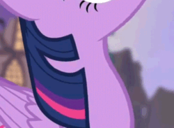 Size: 582x426 | Tagged: safe, derpibooru import, screencap, twilight sparkle, twilight sparkle (alicorn), alicorn, pony, animated, close-up, cropped, drinking, female, mare, neck, solo, swallowing, throat