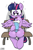 Size: 1280x1920 | Tagged: safe, artist:strangerdanger, derpibooru import, twilight sparkle, twilight sparkle (alicorn), alicorn, pony, bench, blushing, both cutie marks, cross-eyed, cute, embarrassed, female, food on face, mare, milkshake, open mouth, plewds, sitting, solo, spread wings, surprised, sweat, twiabetes, wide eyes