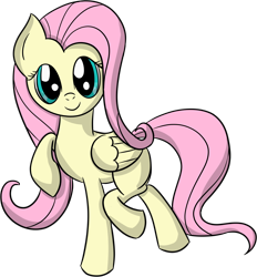 Size: 2500x2699 | Tagged: safe, artist:datapony, fluttershy, pegasus, pony, anatomically incorrect, cute, happy, incorrect leg anatomy, looking at you, solo