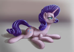 Size: 854x606 | Tagged: safe, artist:stratodraw, rarity, pony, unicorn, female, mare, smiling, solo