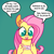 Size: 850x850 | Tagged: safe, artist:ponett, fluttershy, pegasus, pony, ask, female, mare, tumblr