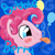 Size: 800x800 | Tagged: safe, artist:cometkittyartist1, bubble berry, pinkie pie, earth pony, pony, rule 63, solo