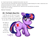 Size: 786x586 | Tagged: safe, derpibooru import, twilight sparkle, heart eyes, jin, mail