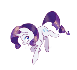 Size: 3257x2978 | Tagged: safe, artist:drawbauchery, rarity, pony, unicorn, female, mare, simple background, solo, white background