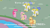 Size: 854x480 | Tagged: safe, edit, edited screencap, screencap, applejack, fluttershy, philomena, pinkie pie, earth pony, pegasus, pony, a bird in the hoof, dubbing, fail, guard, mistranslation, pluszcz, royal guard, russian, youtube