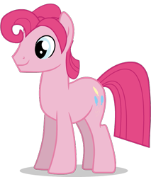 Size: 613x721 | Tagged: safe, artist:rogerlink, bubble berry, pinkie pie, earth pony, pony, rule 63, simple background, solo, transparent background, vector