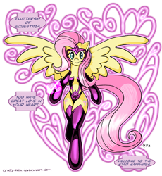 Size: 1440x1568 | Tagged: safe, artist:cynos-zilla, fluttershy, pegasus, pony, blackest night, dc comics, green lantern, parody, solo, star sapphire