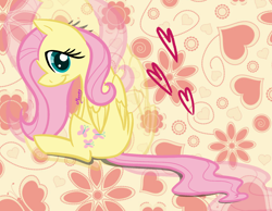 Size: 1800x1400 | Tagged: safe, artist:theresamooseloose, fluttershy, pegasus, pony, female, mare, pink mane, solo, yellow coat