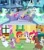 Size: 842x949 | Tagged: safe, derpibooru import, screencap, angel bunny, apple bloom, applejack, fluttershy, gummy, opalescence, pinkie pie, rainbow dash, rarity, scootaloo, spike, sweetie belle, twilight sparkle, unicorn twilight, winona, alligator, cat, crystal pony, dog, dragon, earth pony, pegasus, pony, rabbit, unicorn, games ponies play, just for sidekicks, animal, clubhouse, crusaders clubhouse, crystal empire, cutie mark crusaders, female, filly, flower, helmet, male, mane six, mare, statue