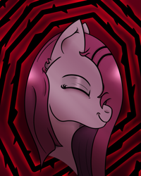 Size: 799x1000 | Tagged: safe, artist:lazerblues, pinkie pie, earth pony, pony, bust, pinkamena diane pie, portrait, solo